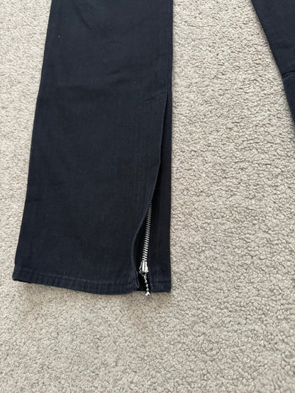 AW04 Undercover "But Beautiful" Zipper Pocket Denim Jeans