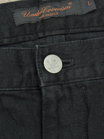 AW04 Undercover "But Beautiful" Zipper Pocket Denim Jeans