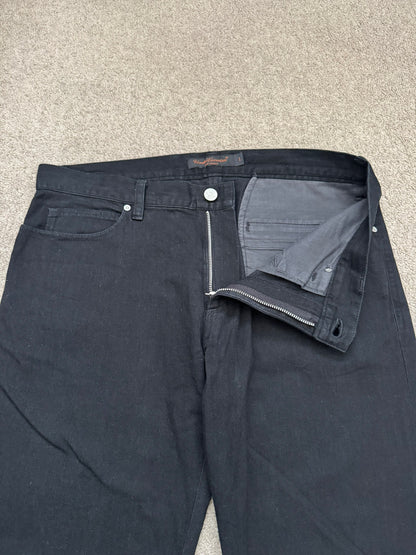 AW04 Undercover "But Beautiful" Zipper Pocket Denim Jeans