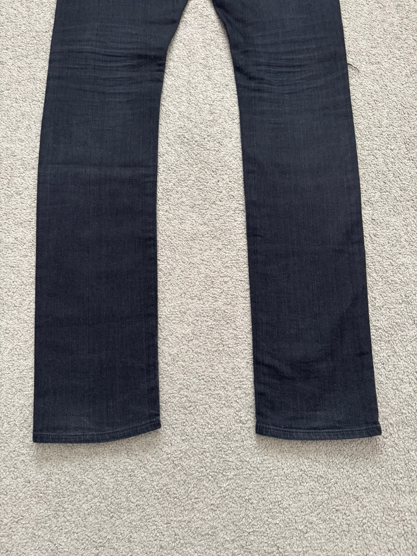 FW14 Saint Laurent by Hedi Slimane Knee Slit D02 Denim Jeans