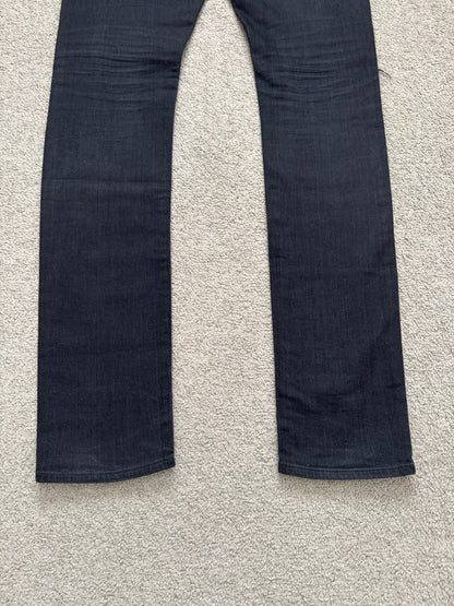 FW14 Saint Laurent by Hedi Slimane Knee Slit D02 Denim Jeans