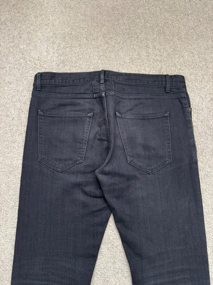 FW14 Saint Laurent by Hedi Slimane Knee Slit D02 Denim Jeans