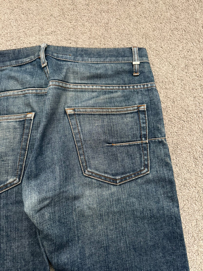 Dior Homme by Hedi Slimane Washed Flared Bootcut Denim Jeans