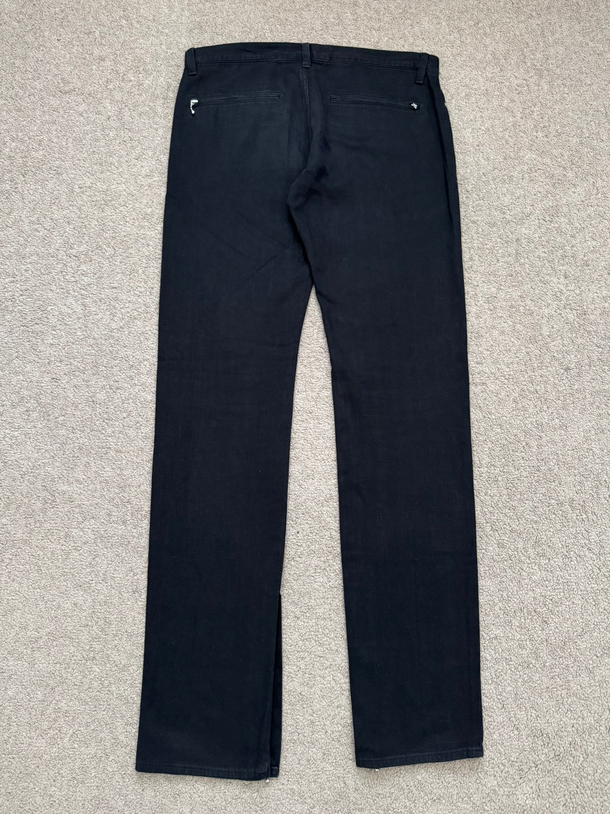 AW04 Undercover "But Beautiful" Zipper Pocket Denim Jeans