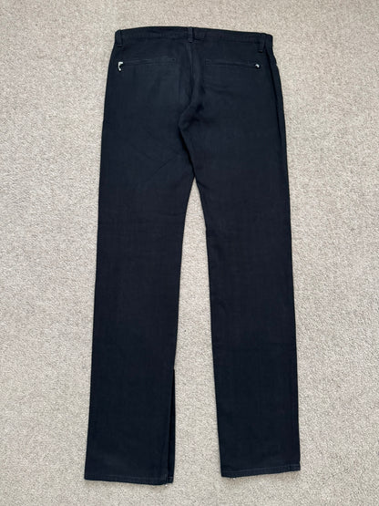 AW04 Undercover "But Beautiful" Zipper Pocket Denim Jeans