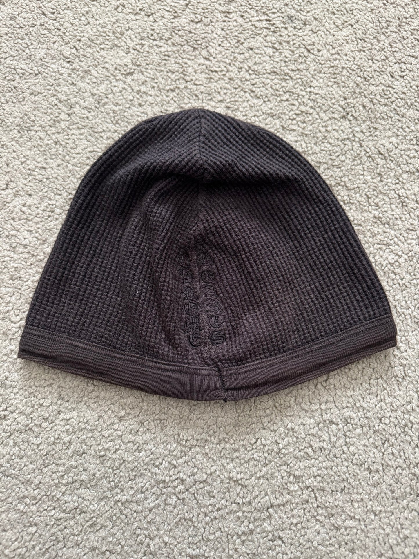 Vintage Chrome Hearts Vine Cross Logo Thermal Beanie