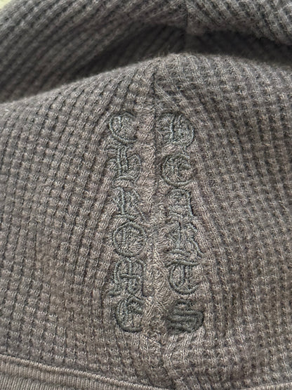 Vintage Chrome Hearts Vine Cross Logo Thermal Beanie