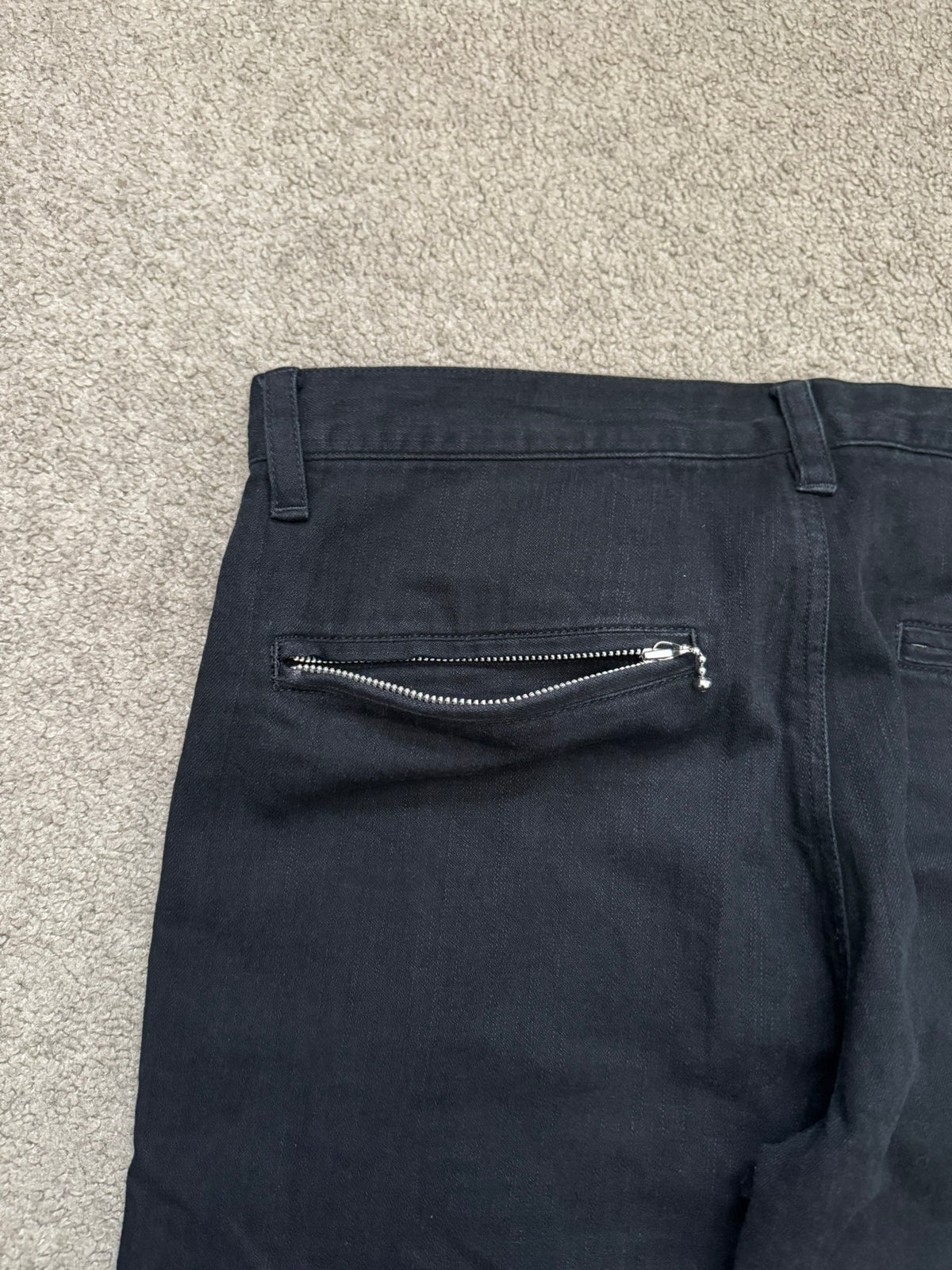 AW04 Undercover "But Beautiful" Zipper Pocket Denim Jeans
