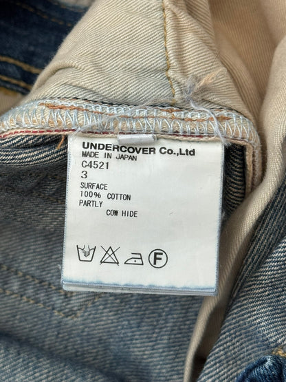 SS09 Undercover "Neoboy" Patti Smith Poem Denim Jeans