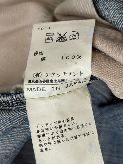 Kazuyuki Kumagai Attachment Crash Distressed Denim Jeans