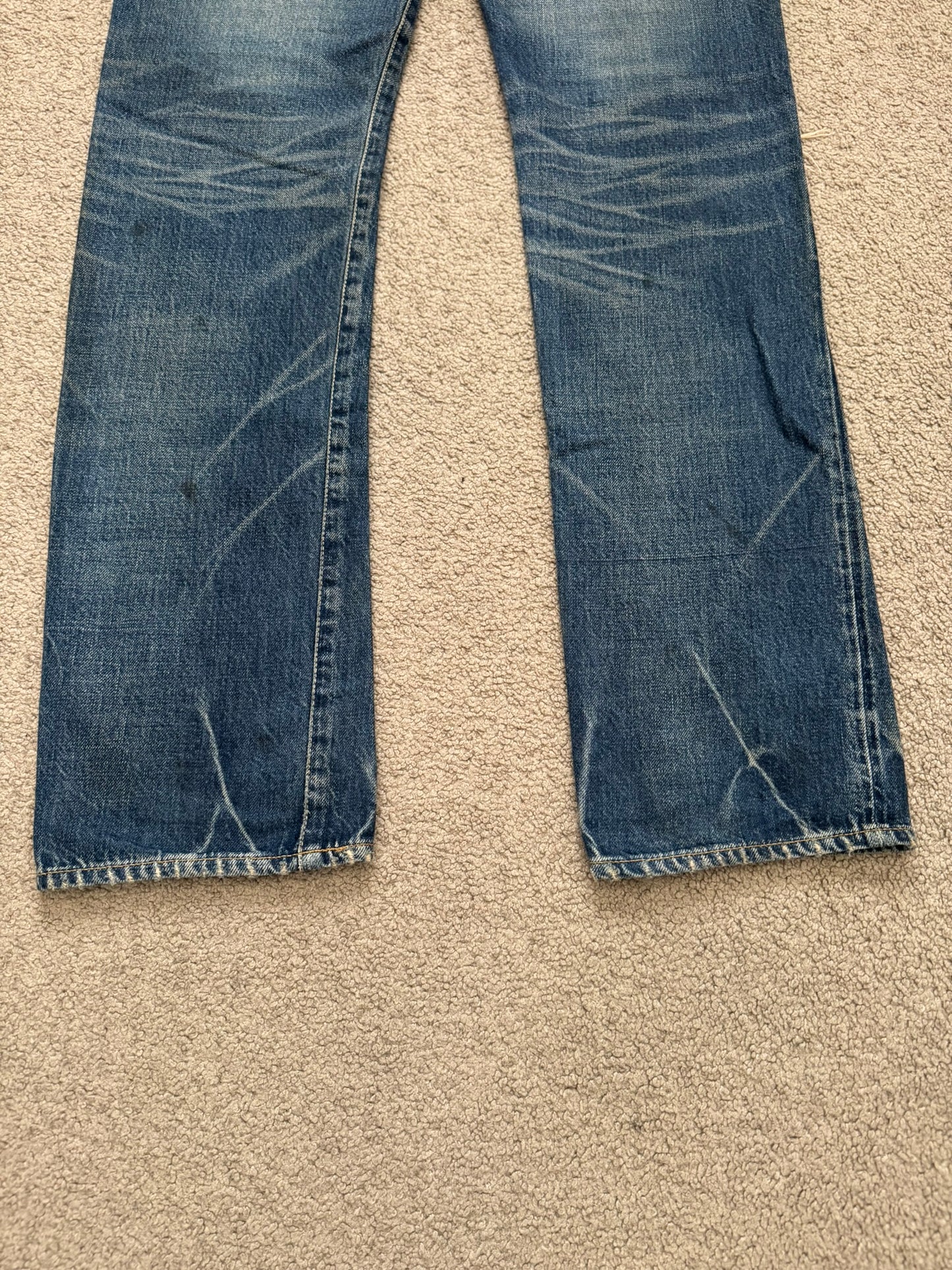 SS09 Undercover "Neoboy" Patti Smith Poem Denim Jeans