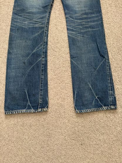 SS09 Undercover "Neoboy" Patti Smith Poem Denim Jeans