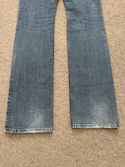 Kazuyuki Kumagai Attachment Crash Distressed Denim Jeans
