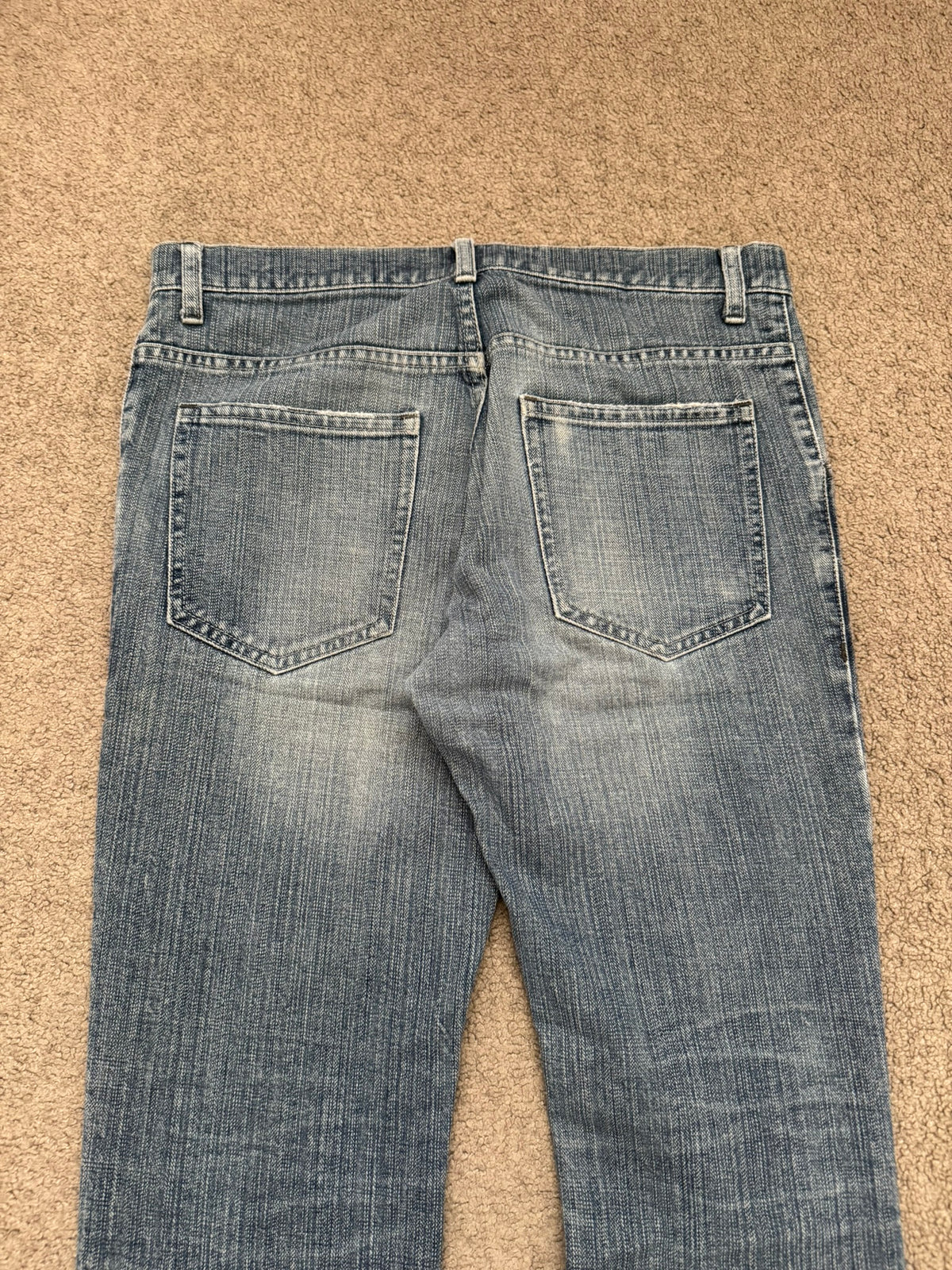 Kazuyuki Kumagai Attachment Crash Distressed Denim Jeans