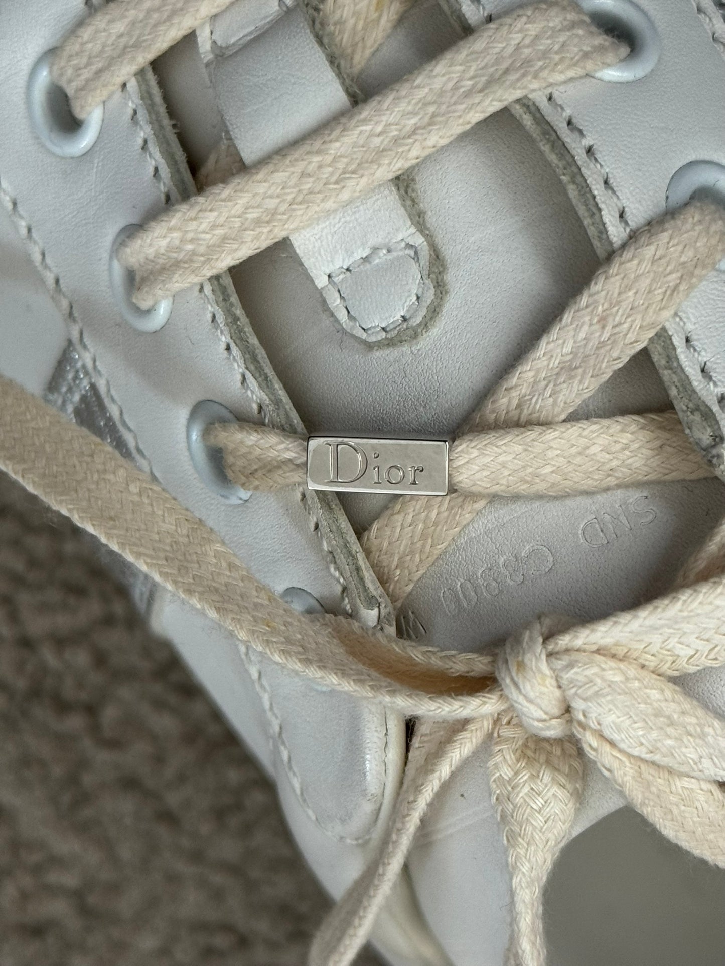 AW07 Dior Homme by Hedi Slimane B01 GAT Low Top Sneakers
