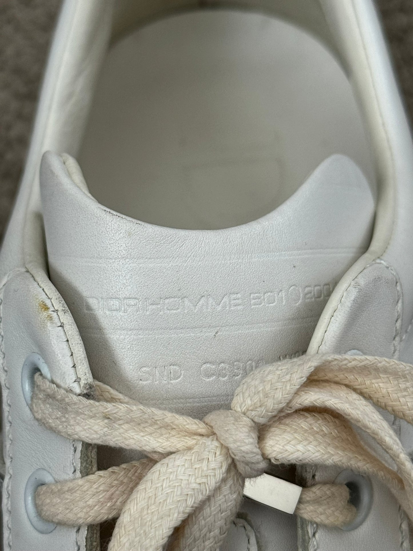 AW07 Dior Homme by Hedi Slimane B01 GAT Low Top Sneakers