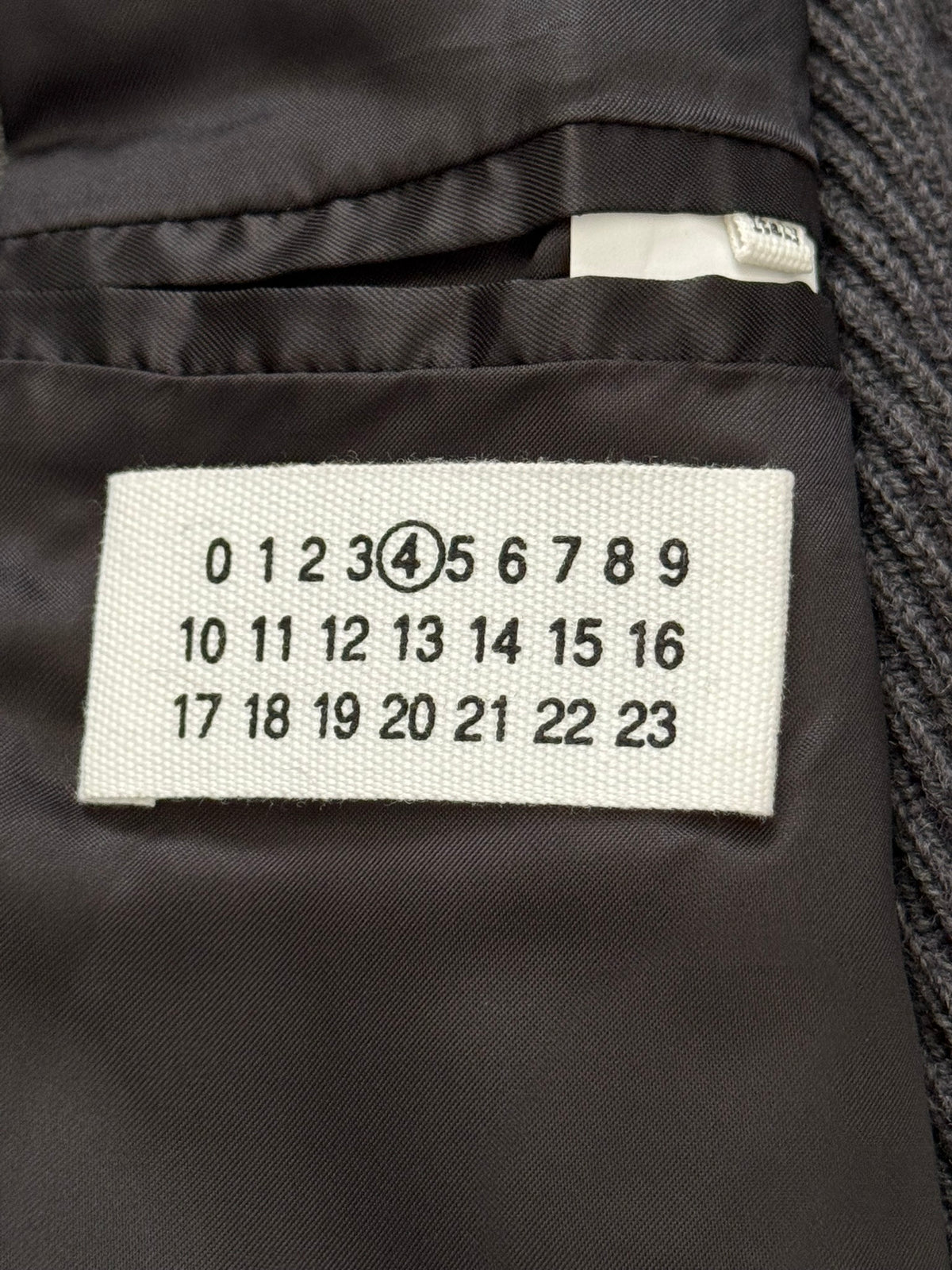 FW15 Maison Margiela 5 Zip Hybrid Wool Leather Biker Jacket