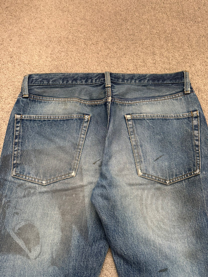 SS06 Undercover "T" Chuuut Washed Denim Jeans
