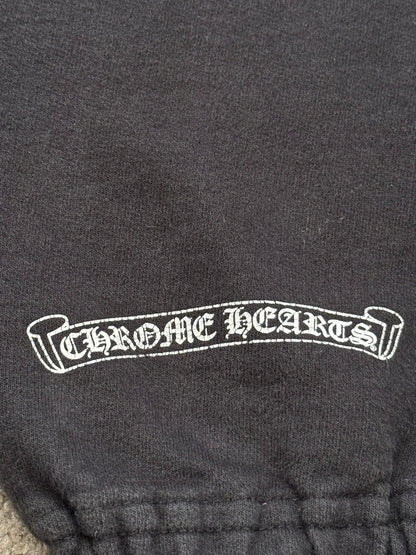 Chrome Hearts Vertical Text & Scroll Logo Sweatpants