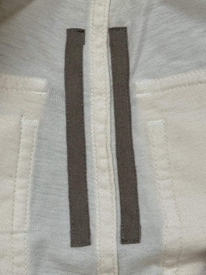 New SS22 Rick Owens DRKSHDW Cream Creatch Cargo Sweatpants