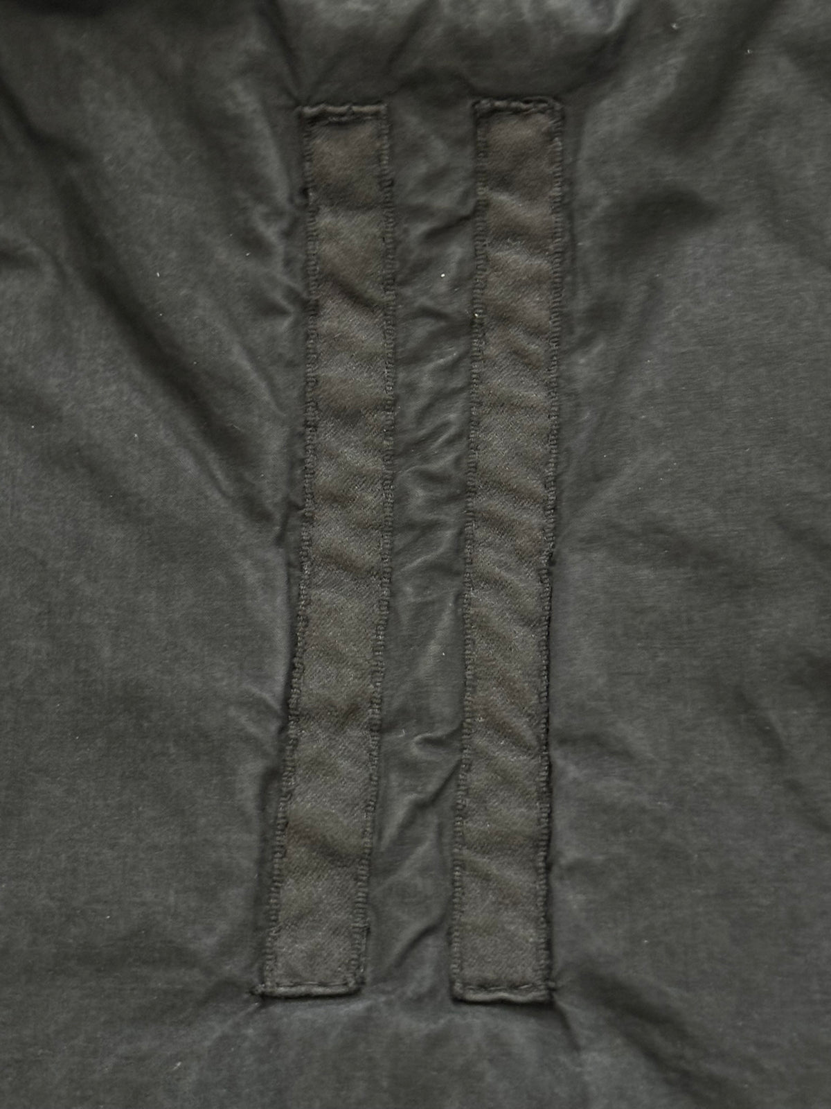 FW10 Rick Owens DRKSHDW Waxed Exploder Hooded Bomber Jacket