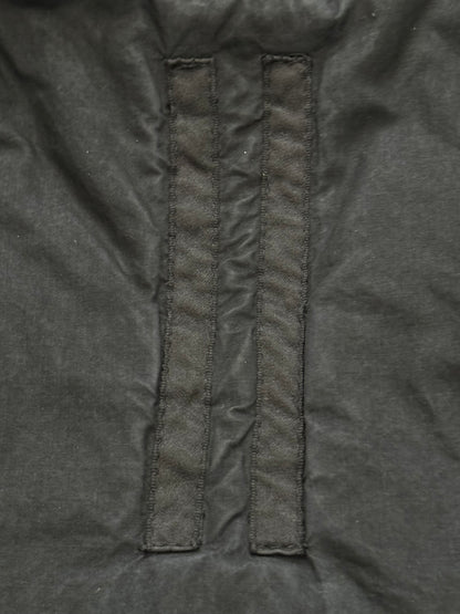 FW10 Rick Owens DRKSHDW Waxed Exploder Hooded Bomber Jacket