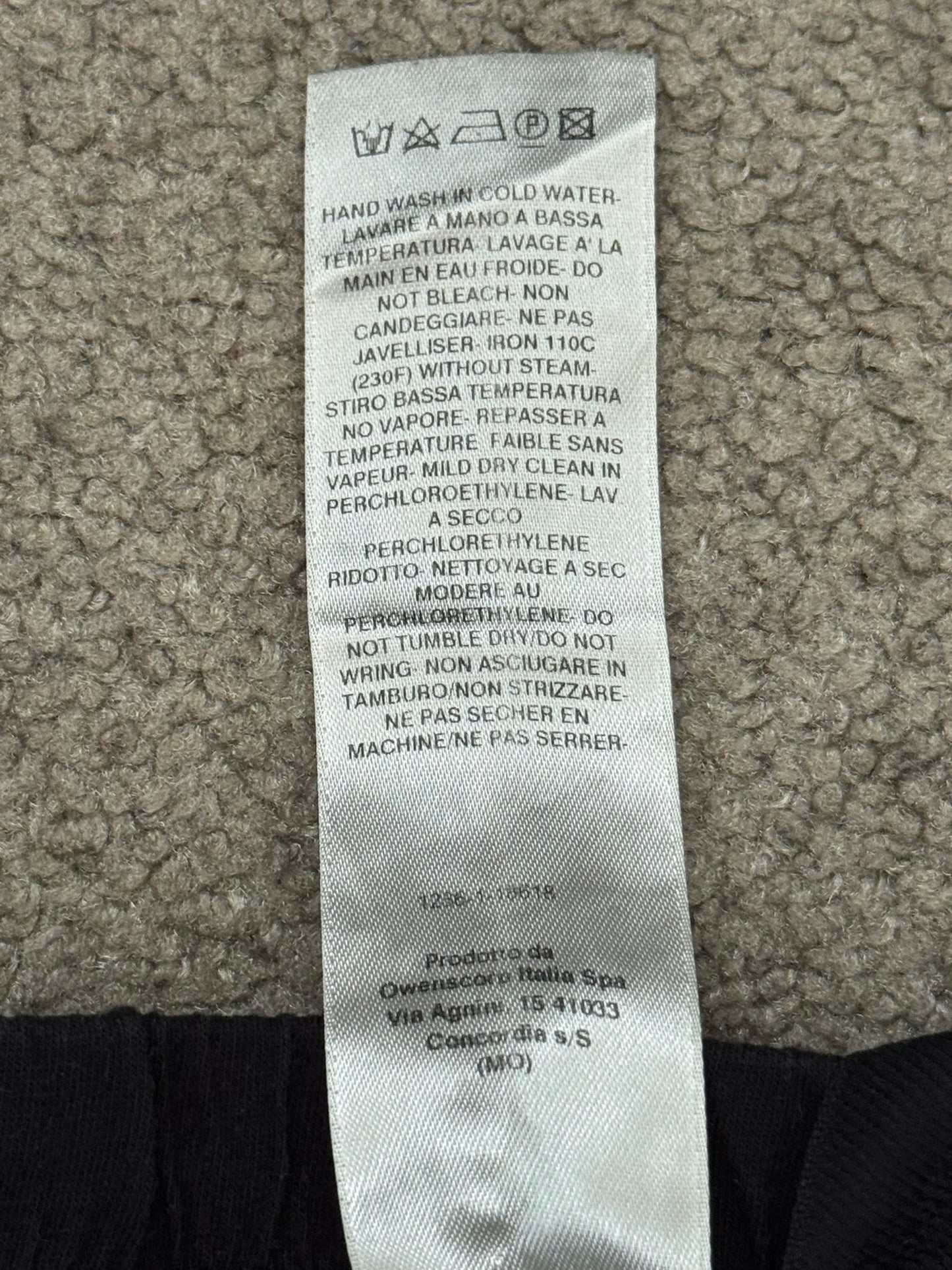 SS22 Rick Owens DRKSHDW Black Creatch Cargo Sweatpants