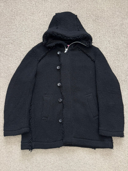 AW03 Junya Watanabe MAN Runway N-3B Wool Knitted Eskimo Parka