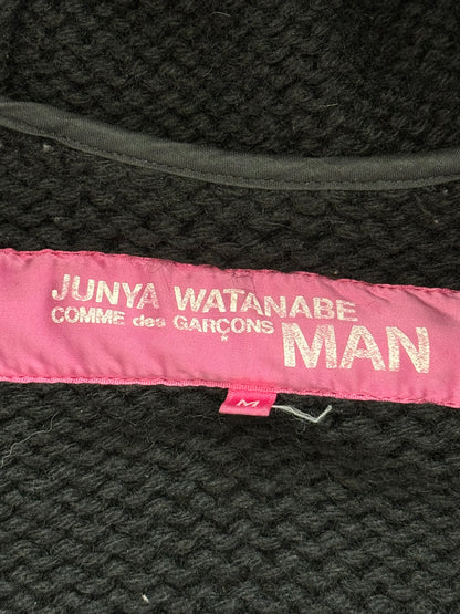 AW03 Junya Watanabe MAN Runway N-3B Wool Knitted Eskimo Parka