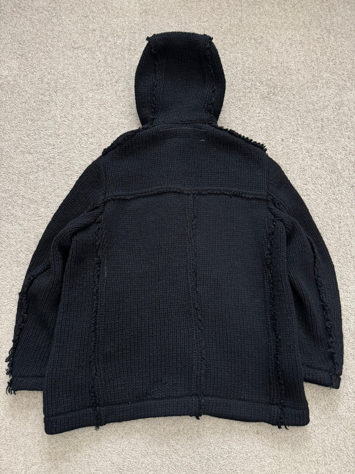 AW03 Junya Watanabe MAN Runway N-3B Wool Knitted Eskimo Parka