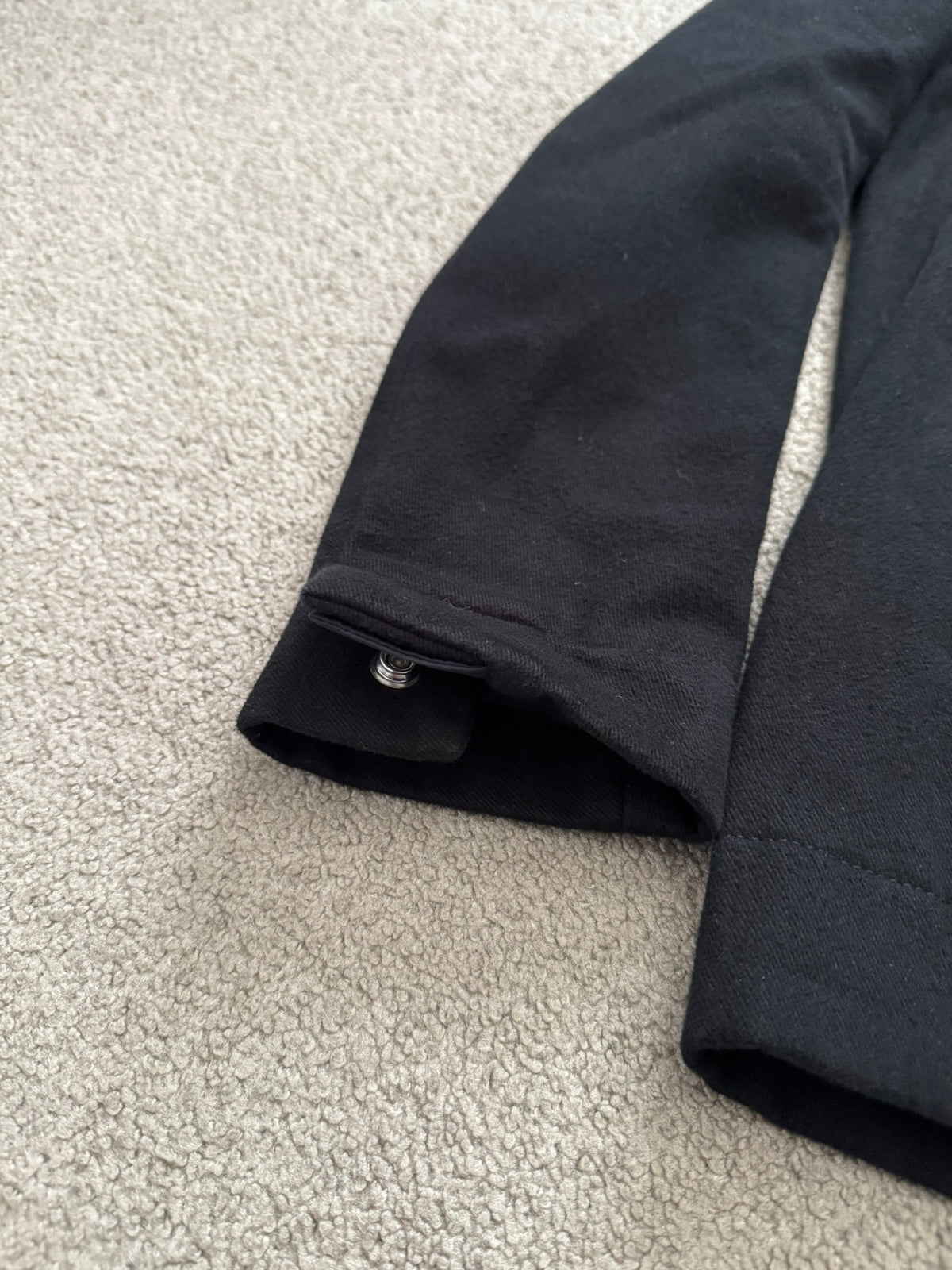 FW12 Rick Owens Runway Lamb Leather Moleskin Worker Jacket