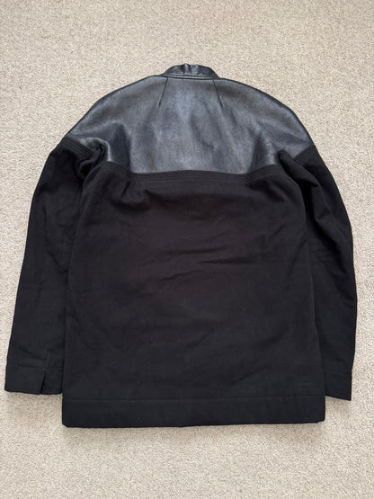 FW12 Rick Owens Runway Lamb Leather Moleskin Worker Jacket