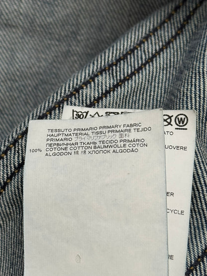 SS21 Maison Margiela Cropped Distressed Denim Jacket