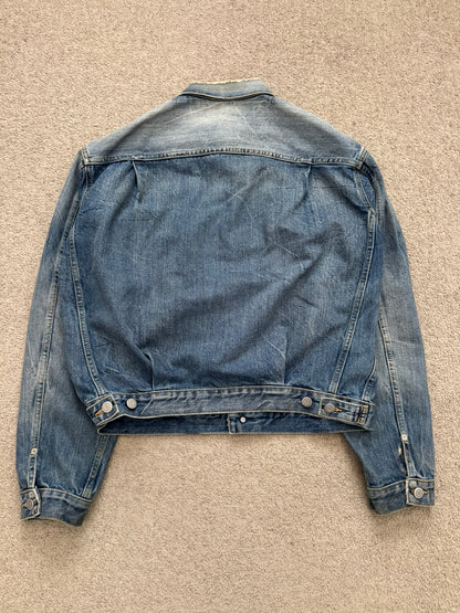 SS21 Maison Margiela Cropped Distressed Denim Jacket