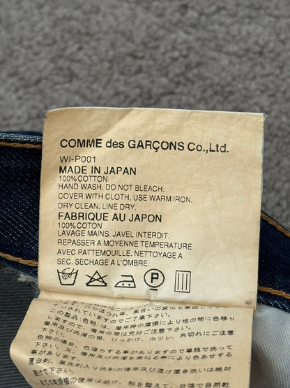 SS03 Junya Watanabe MAN Triumph Patch Biker Denim Jeans