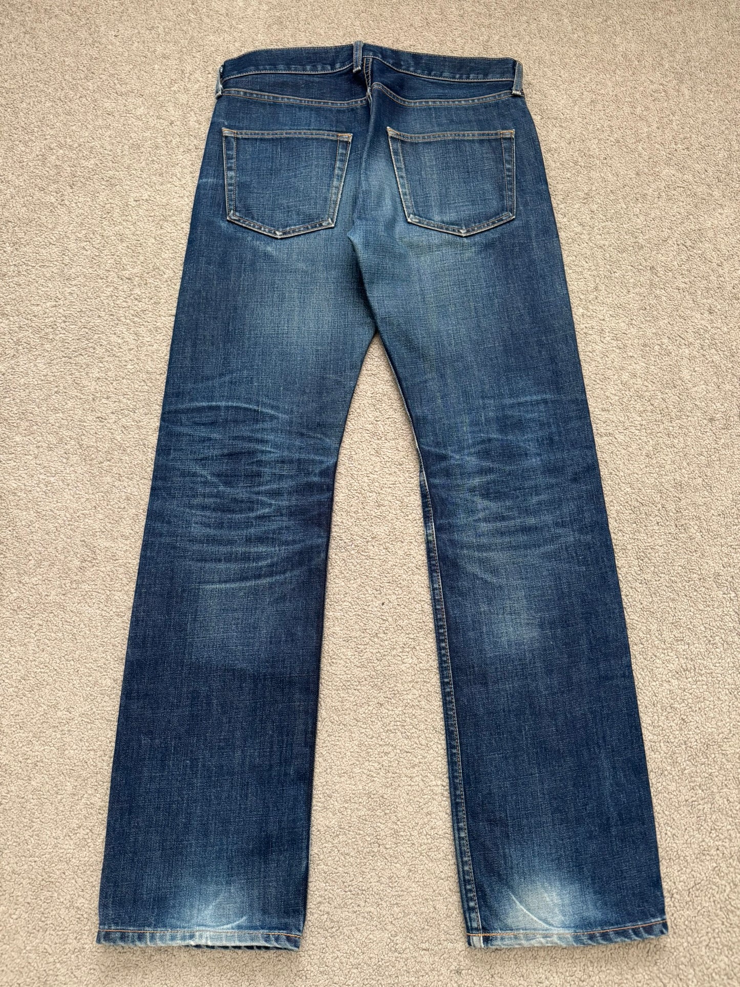 SS03 Junya Watanabe MAN Triumph Patch Biker Denim Jeans