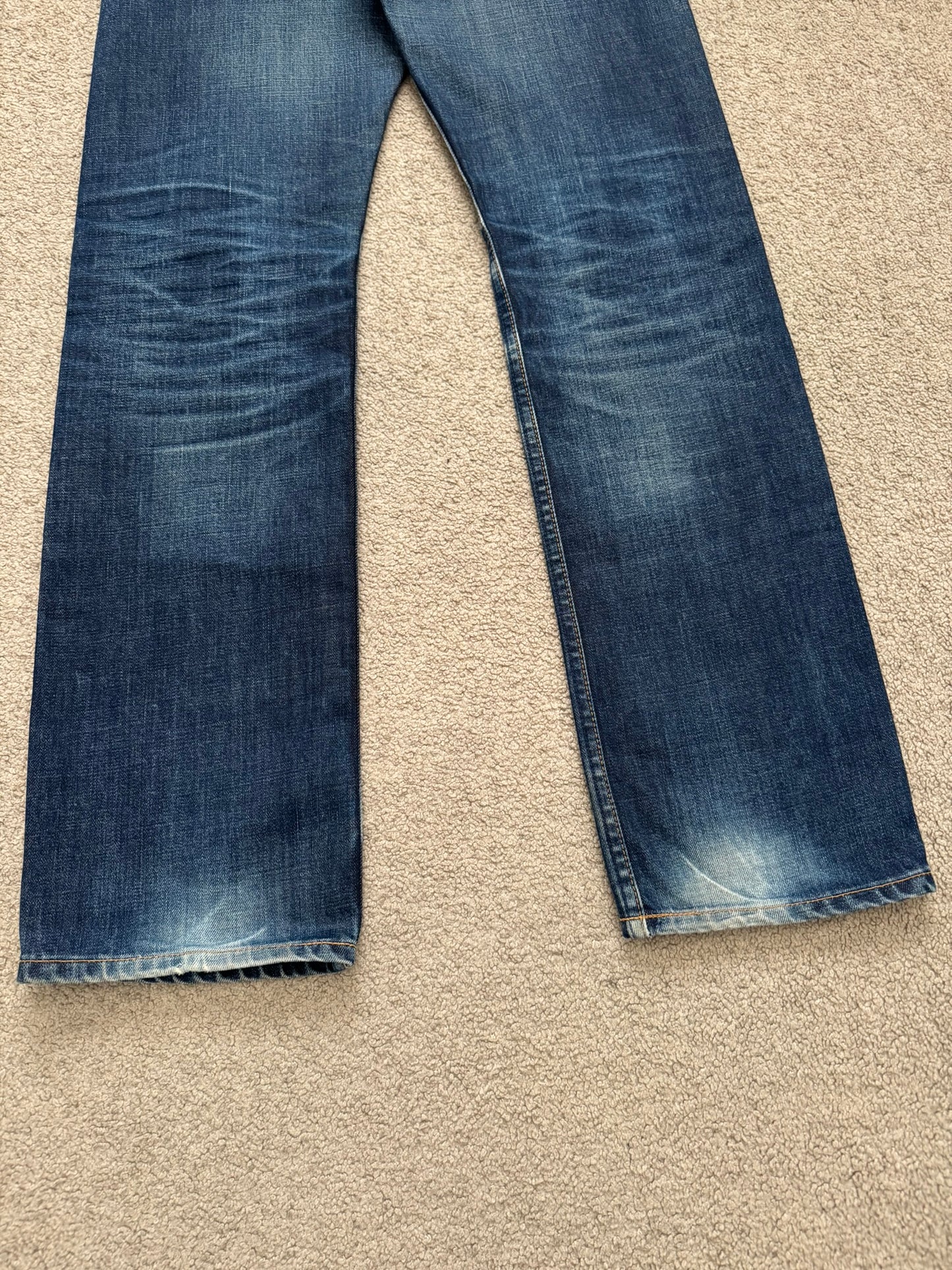 SS03 Junya Watanabe MAN Triumph Patch Biker Denim Jeans