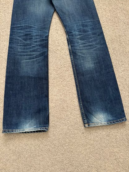SS03 Junya Watanabe MAN Triumph Patch Biker Denim Jeans