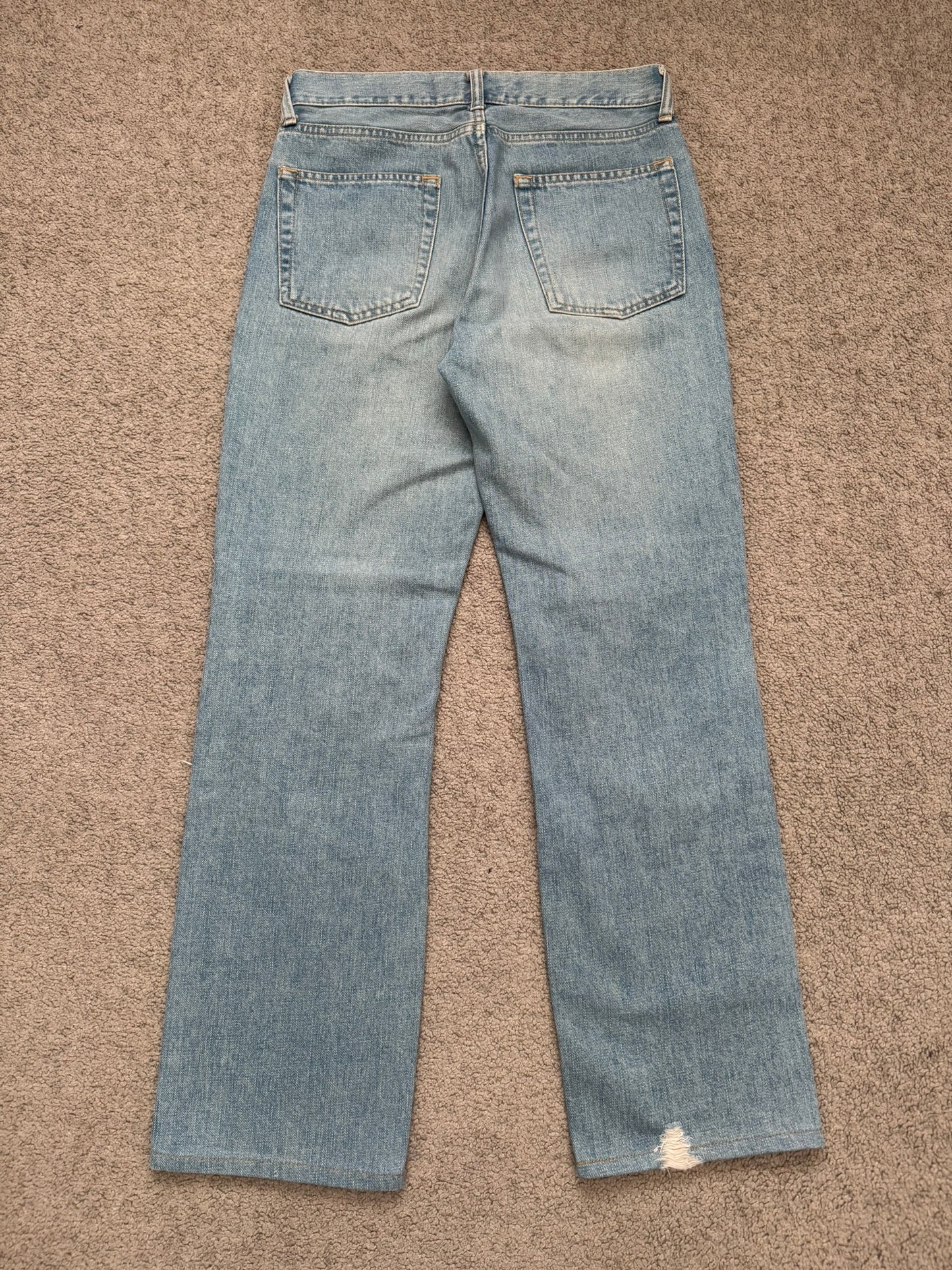 AW04 Junya Watanabe MAN Crash Distressed Denim Jeans