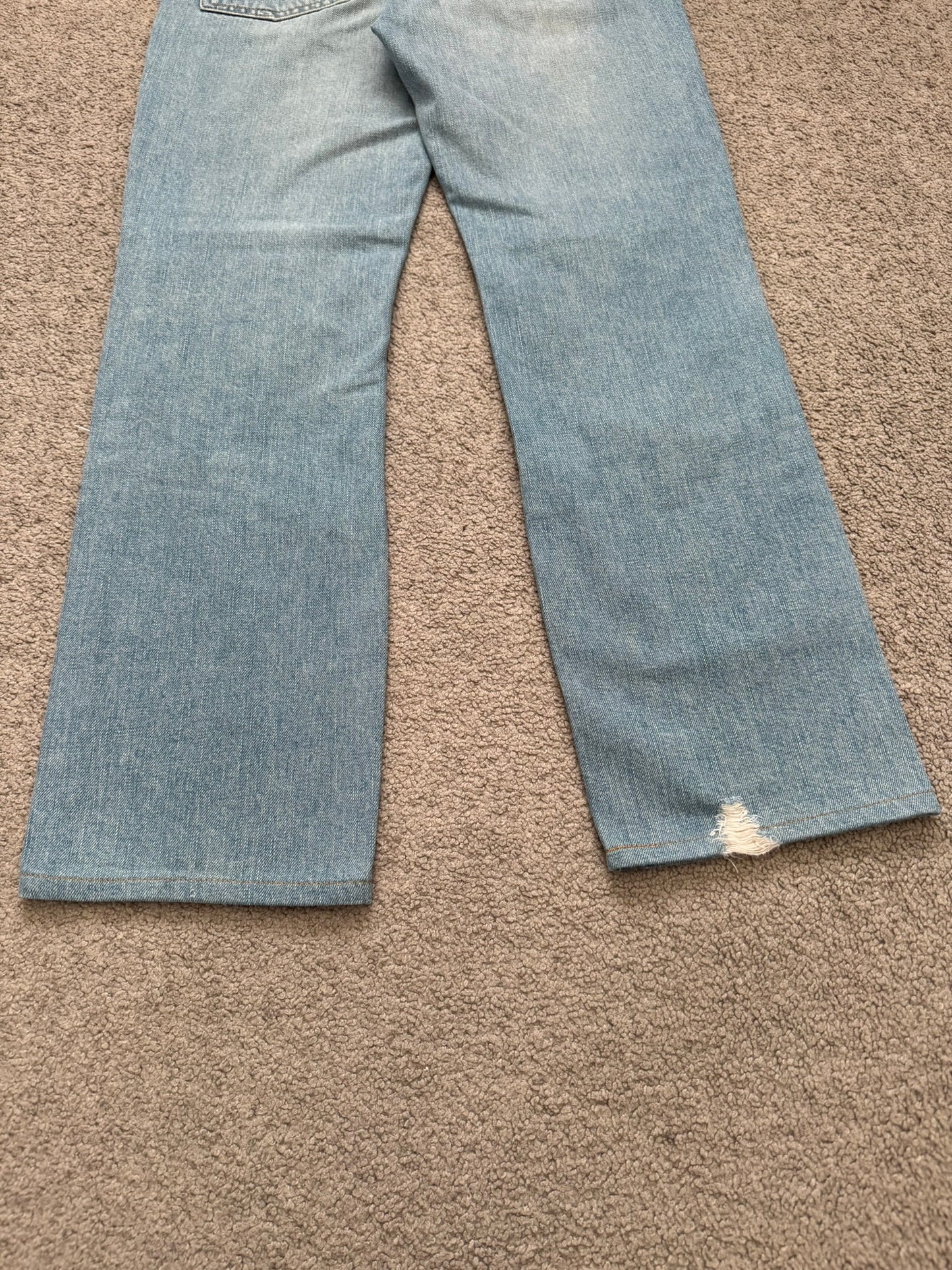 AW04 Junya Watanabe MAN Crash Distressed Denim Jeans