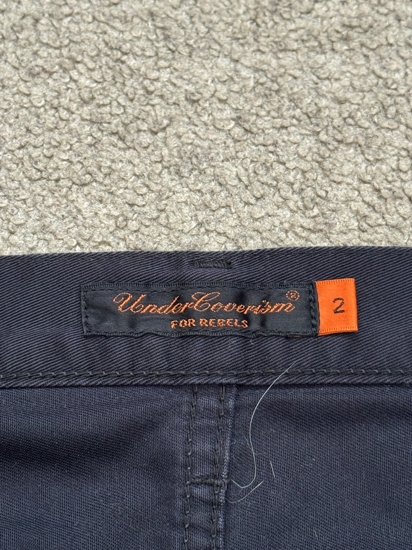 SS05 Undercover "But Beautiful" Graffiti Patch Denim Jeans
