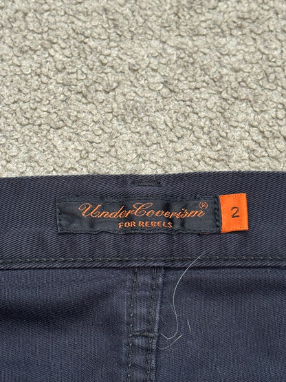 SS05 Undercover "But Beautiful" Graffiti Patch Denim Jeans