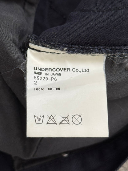 SS05 Undercover "But Beautiful" Graffiti Patch Denim Jeans