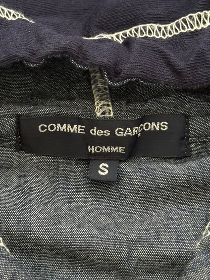 SS11 Comme Des Garcons Homme Reversible Navy Hoodie