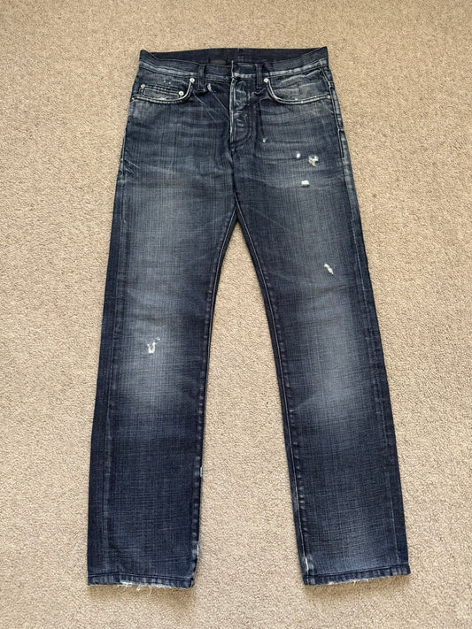 SS10 Dior Homme "Jake" Distressed Denim Jeans