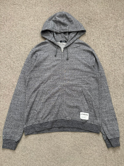 SS11 Undercover "Underman" French Terry Heather Gray Hoodie