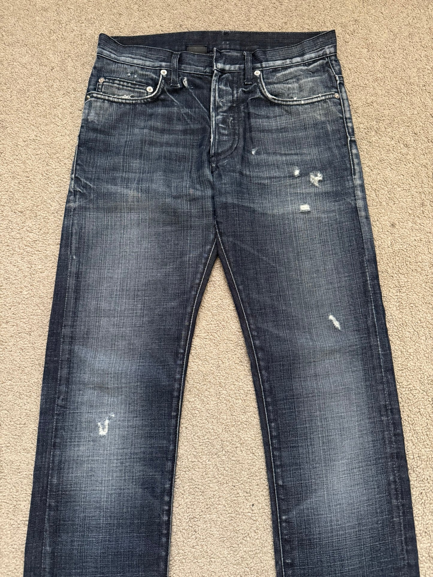 SS10 Dior Homme "Jake" Distressed Denim Jeans