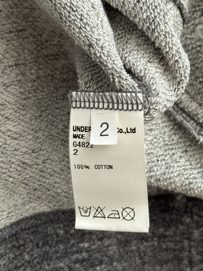 SS11 Undercover "Underman" French Terry Heather Gray Hoodie