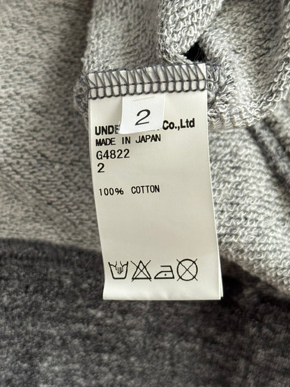 SS11 Undercover "Underman" French Terry Heather Gray Hoodie