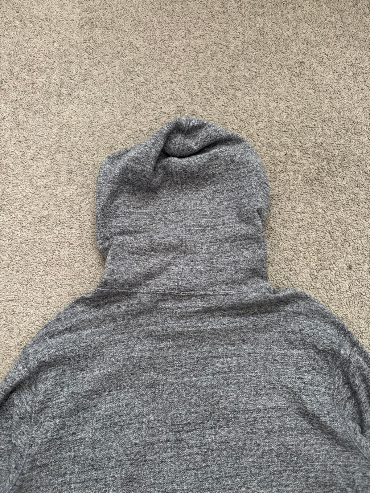 SS11 Undercover "Underman" French Terry Heather Gray Hoodie